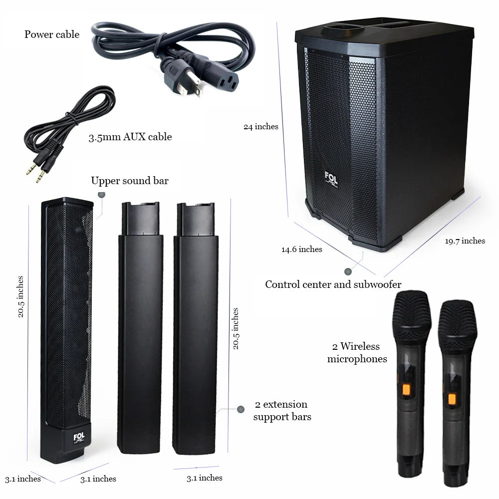 FS-T900 with 12-inch Subwoofer